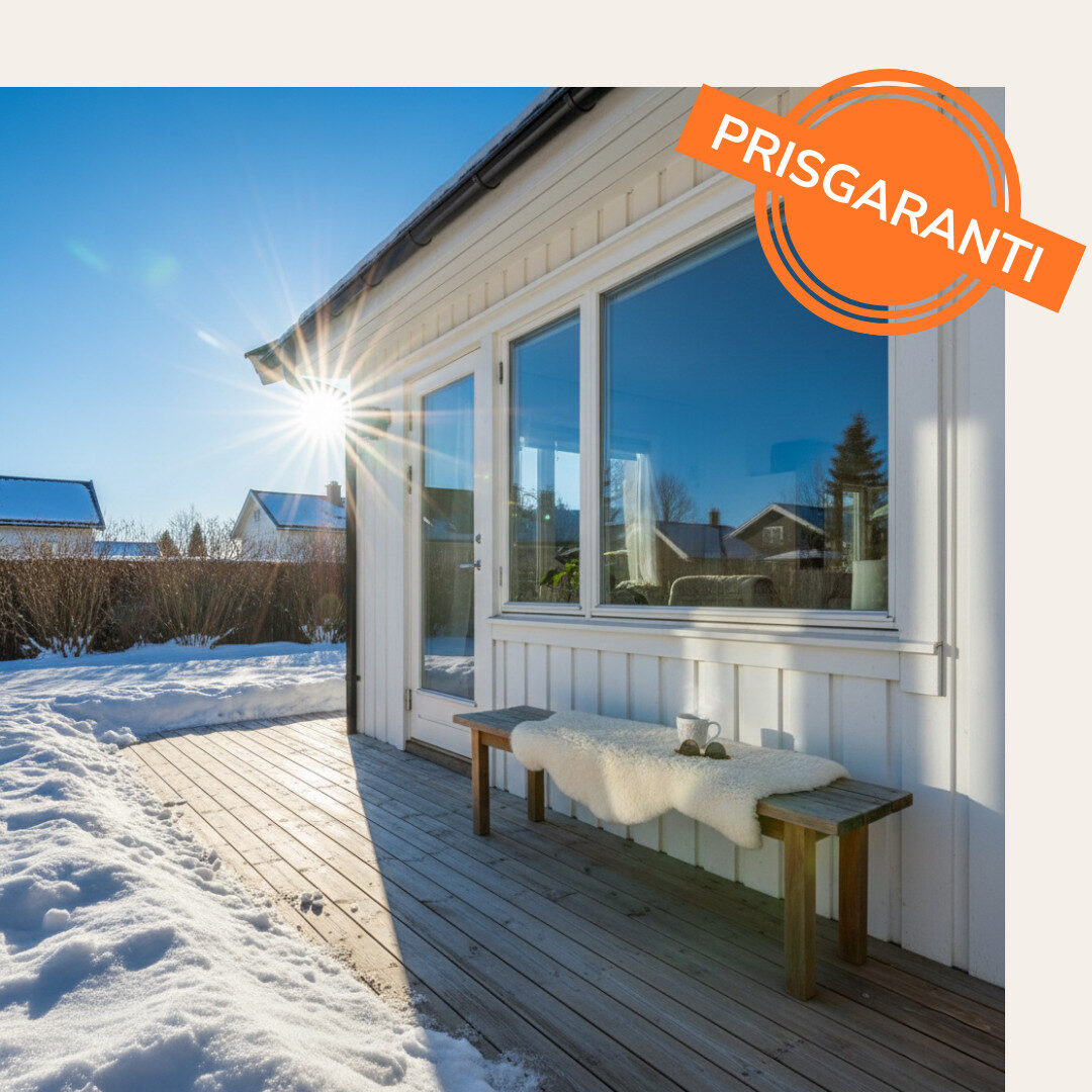 Bygg vinduer med Vindux - vinterkampanje